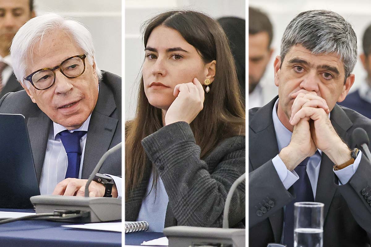 De izquierda a derecha, el superintendente de Pensiones, Joaquín Cortez; la subsecretaria de Previsión Social, Elisa Cabezón; y el presidente de la Asociación de AFP, León Fernández de Castro, acudieron a la comisión de Trabajo de la Cámara de Diputados. Fotos: Aton.