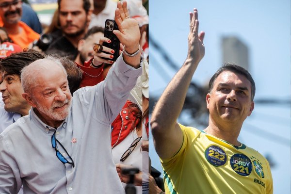 En tensión: Lula y Flávio Bolsonaro disputan la presidencia voto a voto