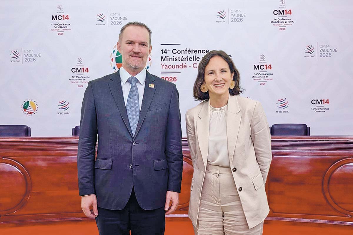El titular del USTR, Jamieson Greer, se reunió con Estévez en marzo.