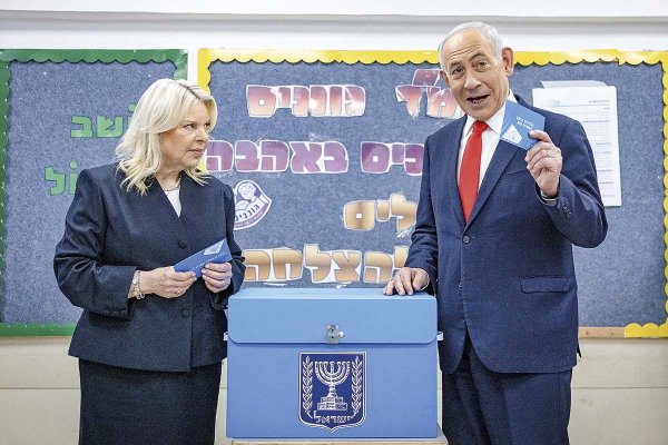 La alianza religiosa detrás de Benjamin Netanyahu obtendría 50 asientos. Foto: Reuters