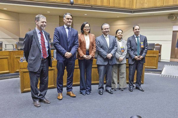 El Consejo realizó una presentación ante la comisión especial mixta de Presupuestos en el Congreso. Foto: Senado