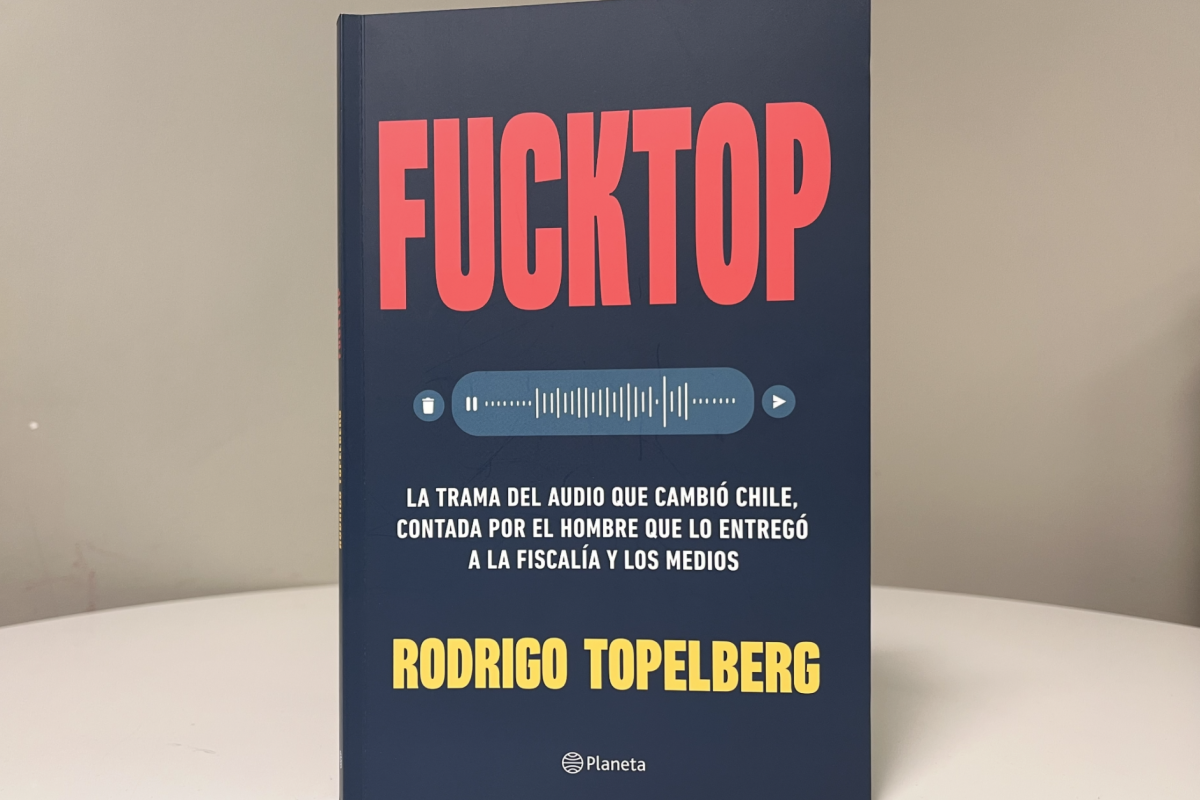 Fucktop, el libro en el que Rodrigo Topelberg relata en primera persona el caso del famoso audio que remeció a Chile